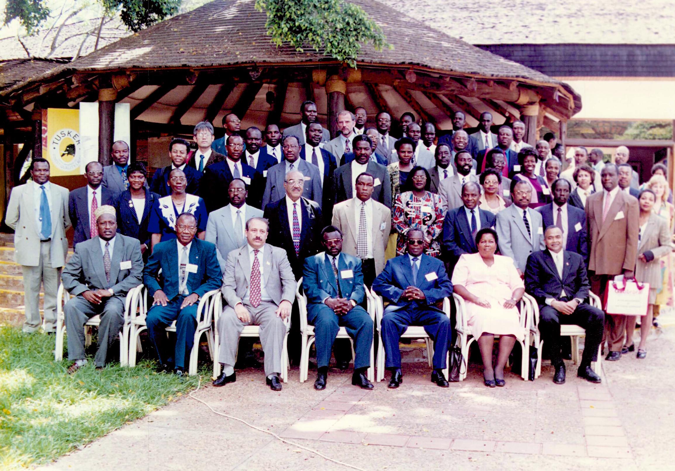 Group Photo at IME Symposium on Building Partnerships & Developing Successful Health Programs in Africa, held in Nairobi Kenya