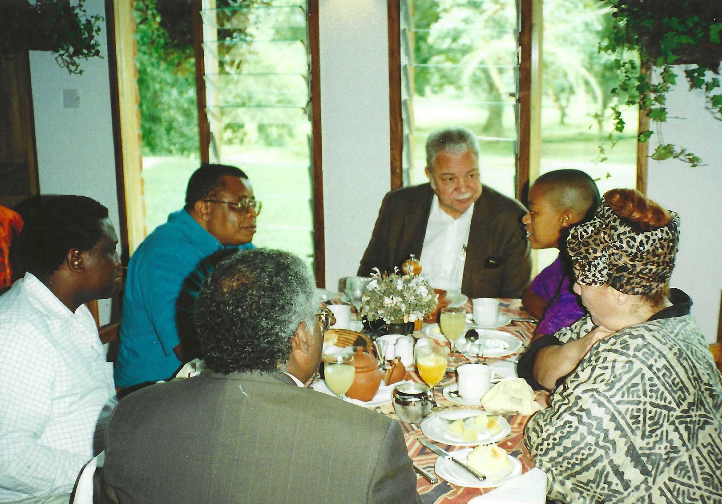 IME Steering Committee Pre-Dinner at Hotel Intercontinental in Lusaka, Zambia 3