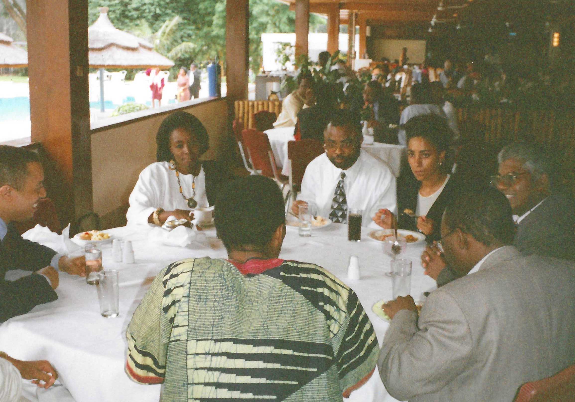 IME Steering Committee Pre-Dinner at Hotel Intercontinental in Lusaka, Zambia 4
