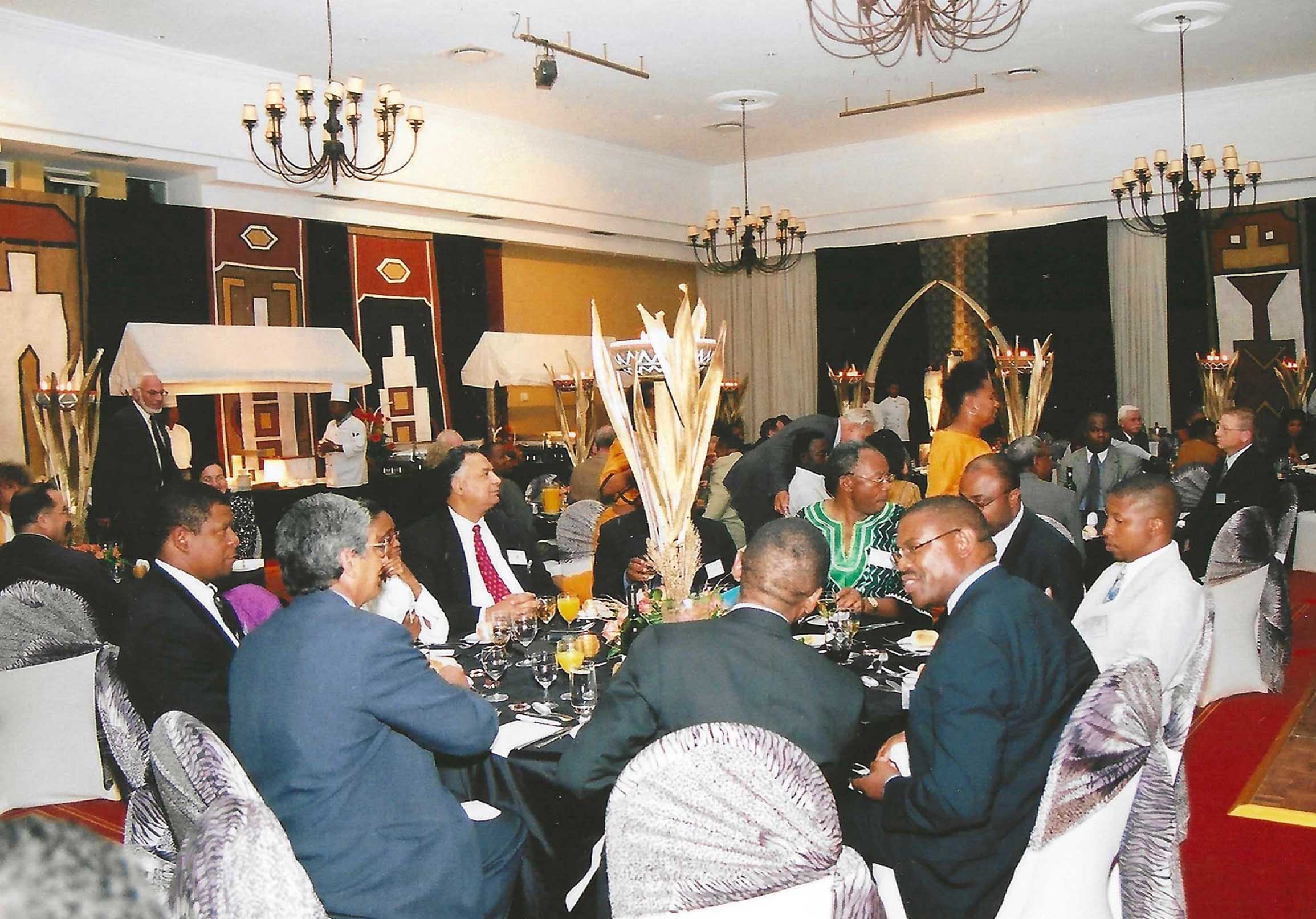 IME Symposium - Developing Sustainable African Healthcare Delivery System Workshop Dinner-3 in Cape Town 2